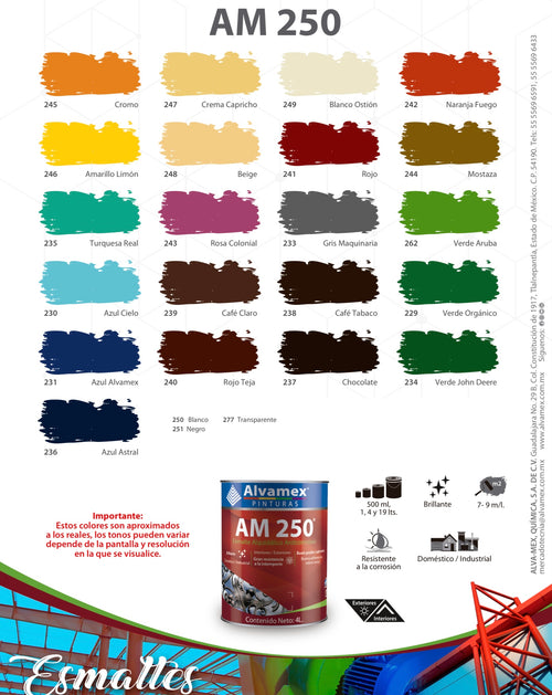 Pintura esmalte Pinturama Lt